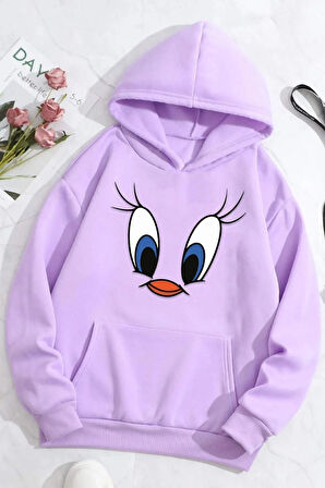Unisex Tweety Baskılı Sweatshirt