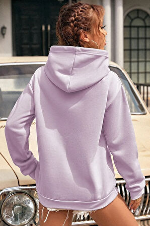 Unisex Shut Up Baskılı Sweatshirt