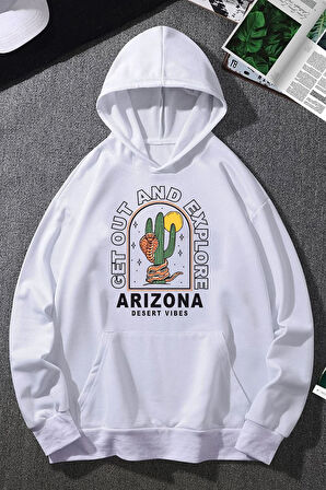 Uyguntarz Unisex Arizona Baskılı Sweatshirt