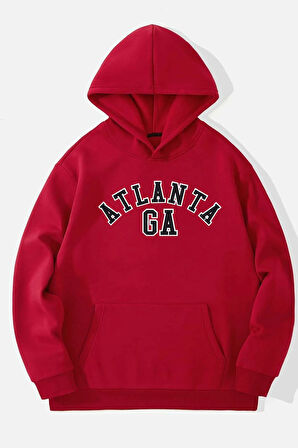 Unisex Atlanta Baskılı Sweatshirt