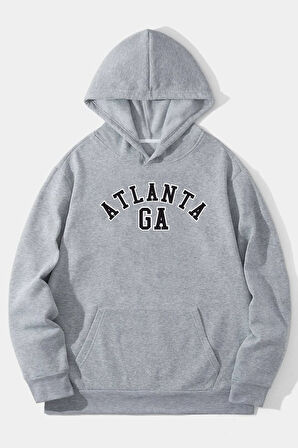 Uyguntarz Unisex Atlanta Baskılı Sweatshirt