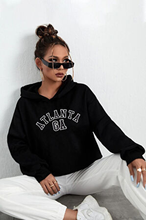 Uyguntarz Unisex Atlanta Baskılı Sweatshirt