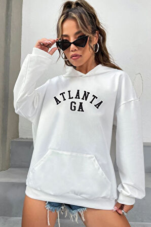Uyguntarz Unisex Atlanta Baskılı Sweatshirt