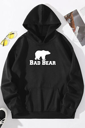 Uyguntarz Unisex Bear Baskılı Sweatshirt
