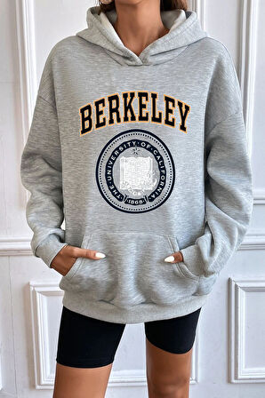 Uyguntarz Unisex Berkeley Baskılı Sweatshirt
