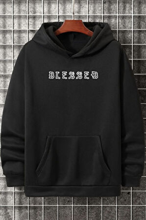 Uyguntarz Unisex Blesseb Baskılı Sweatshirt