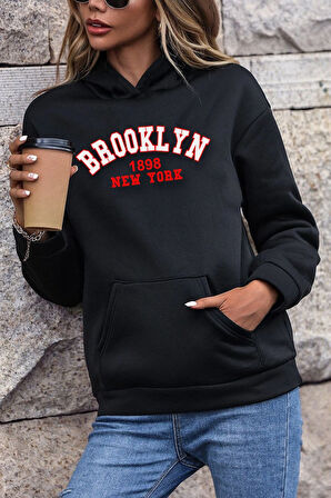 Uyguntarz Unisex Brooklyn Baskılı Sweatshirt