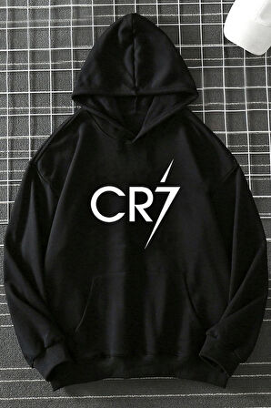 Uyguntarz Unisex Cr7 Baskılı Sweatshirt