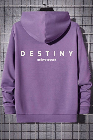 Uyguntarz Unisex Destiny Baskılı Sweatshirt