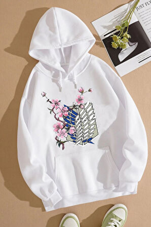 Uyguntarz Unisex Flowers Baskılı Sweatshirt
