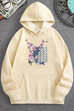 Uyguntarz Unisex Flowers Baskılı Sweatshirt