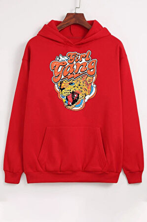 Uyguntarz Unisex Gril Gang Baskılı Sweatshirt