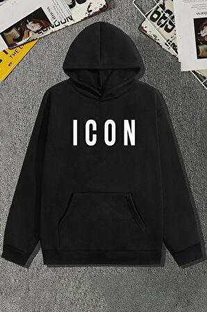 Uyguntarz Unisex Icon Baskılı Sweatshirt