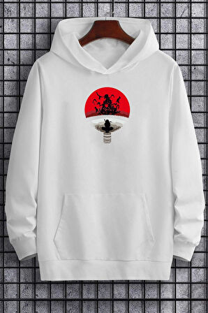 Uyguntarz Unisex Itachi Uchiha Baskılı Sweatshirt