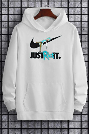 Uyguntarz Unisex Just Baskılı Sweatshirt