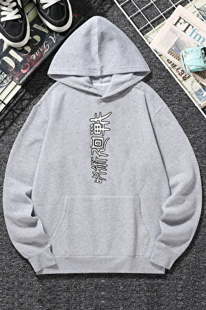 Uyguntarz Unisex Jujutsu kaisen Baskılı Sweatshirt