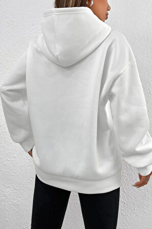 Uyguntarz Unisex Nasa Bear Baskılı Sweatshirt