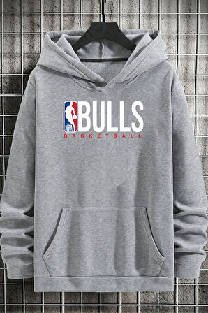 Unisex Nba Baskılı Sweatshirt