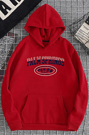Uyguntarz Unisex Palm Springs Baskılı Sweatshirt