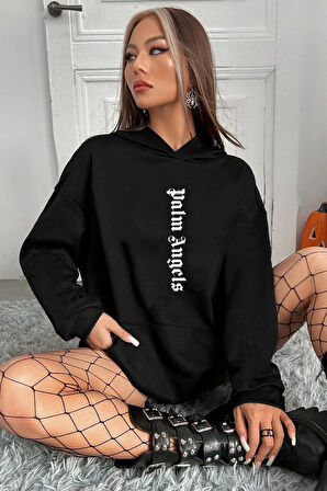 Uyguntarz Unisex Palm Angles Baskılı Sweatshirt