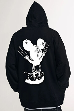 Uyguntarz Unisex Usual Suspect Sırt Baskılı Sweatshirt