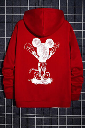 Uyguntarz Unisex Usual Suspect Sırt Baskılı Sweatshirt