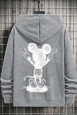 Uyguntarz Unisex Usual Suspect Sırt Baskılı Sweatshirt