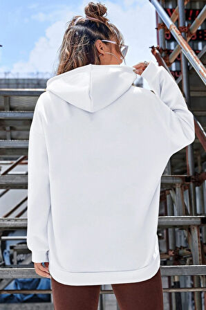 Uyguntarz Unisex Shut Up Baskılı Sweatshirt