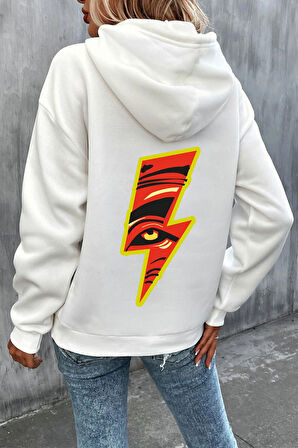 Uyguntarz Unisex Yıldırım Baskılı Sweatshirt