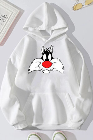 Uyguntarz Unisex Sylvester Baskılı Sweatshirt