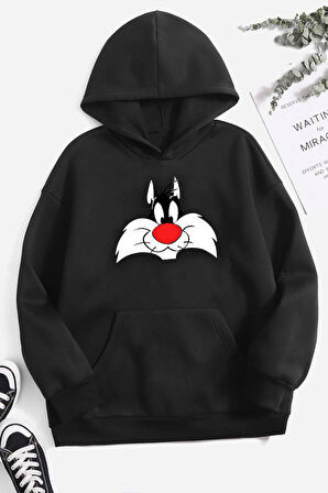 Uyguntarz Unisex Sylvester Baskılı Sweatshirt