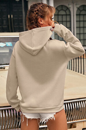 Uyguntarz Unisex Tiger Baskılı Sweatshirt