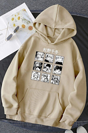 Uyguntarz Unisex Ken Kaneki Baskılı Sweatshirt