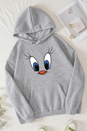 Uyguntarz Unisex Tweety Baskılı Sweatshirt
