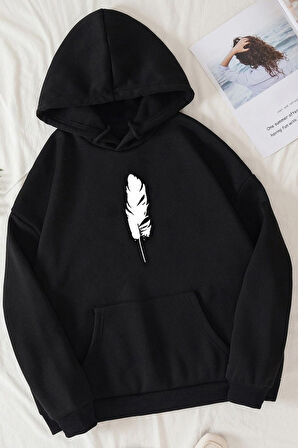 Uyguntarz Unisex Tüy Baskılı Sweatshirt