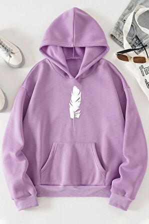 Uyguntarz Unisex Tüy Baskılı Sweatshirt