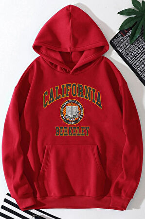 Uyguntarz Unisex California Baskılı Sweatshirt