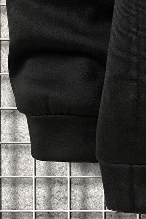 Uyguntarz Unisex Pamuk Şardonlu Kapüşonlu Sweatshirt