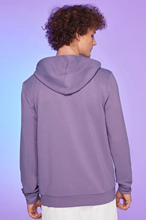 Uyguntarz Unisex Pamuk Şardonlu Kapüşonlu Sweatshirt