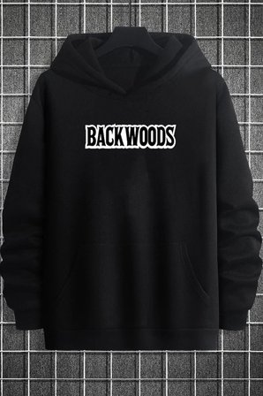 Unisex Backwoods Baskılı Sweatshirt