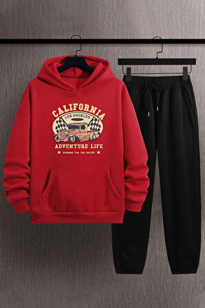 Uyguntarz Unisex California Baskılı Eşofman Takımı