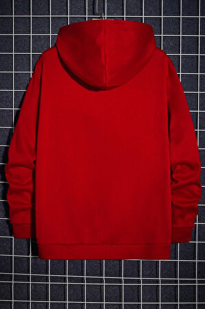 Uyguntarz Erkek Aleman Rapero Baskılı Oversize Sweatshirt