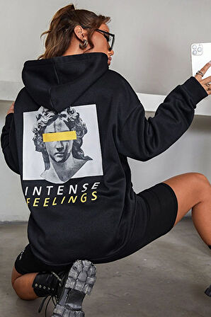 Uyguntarz Unisex Aesthetic Baskılı Sweatshirt