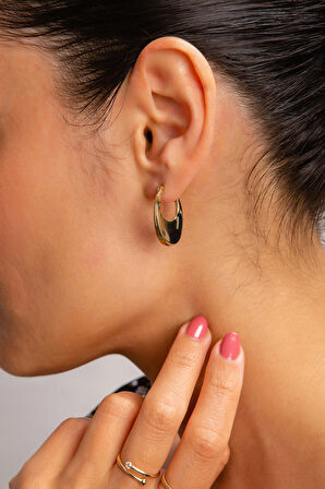 Geniş Sarkıt Küpe