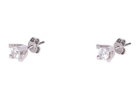 Swarovski Taşlı Tektaş Küpe