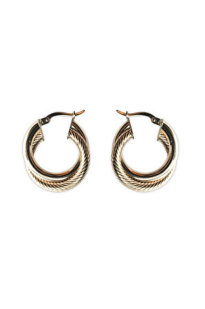 Kalemli Altın Küpe 