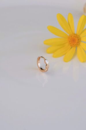 Antik Model Halka Helix Piercing Kıkırdak Küpesi