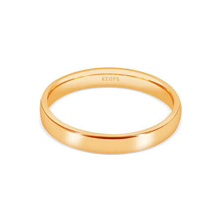 Sevgi Bağı Vintage Altın Alyans Erkek Modeli