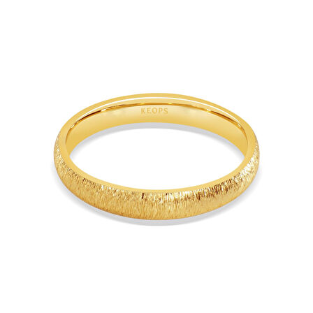 Emily Vintage Altın Alyans Erkek Modeli