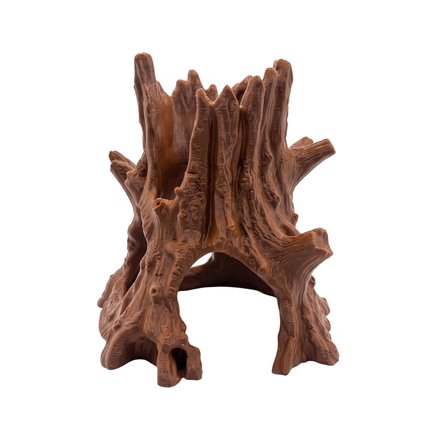 3D Yazıcı Akvaryum Dekoru Yapay Ağaç Kökü Mağara PETG 17x17cm KP3D10117